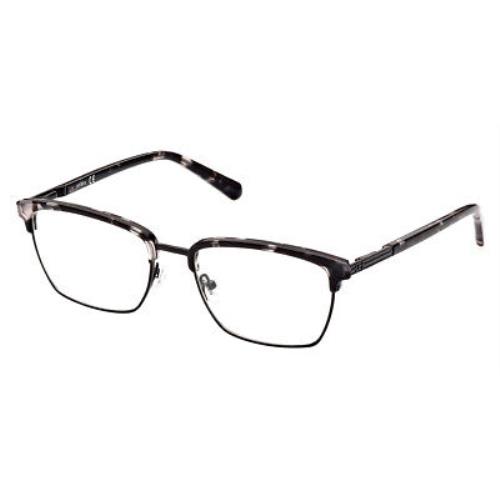 Guess GU50062 Eyeglasses Men Gray/other Rectangle