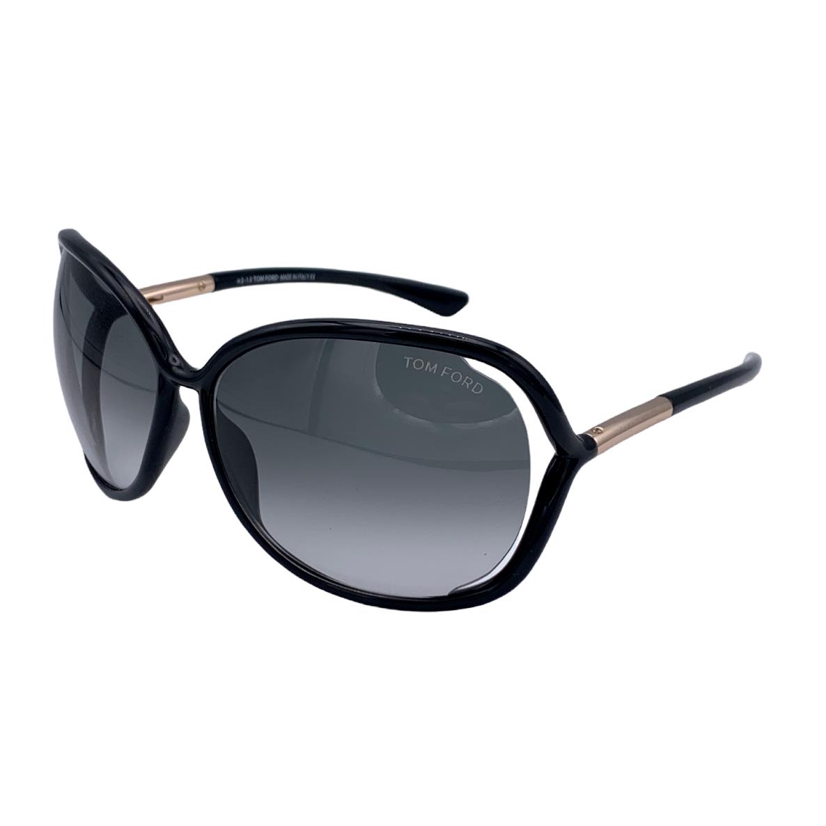 Tom Ford Sunglasses Raquel FT0076S 199 63mm Black Gold Grey Gradient