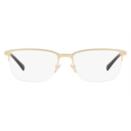 Versace VE1263 Eyeglasses RX Men Gold Oval 55mm