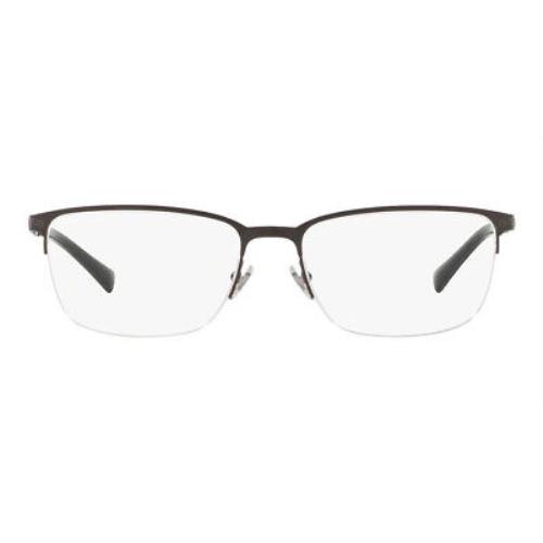 Versace VE1263 Eyeglasses Men Matte Black 53mm