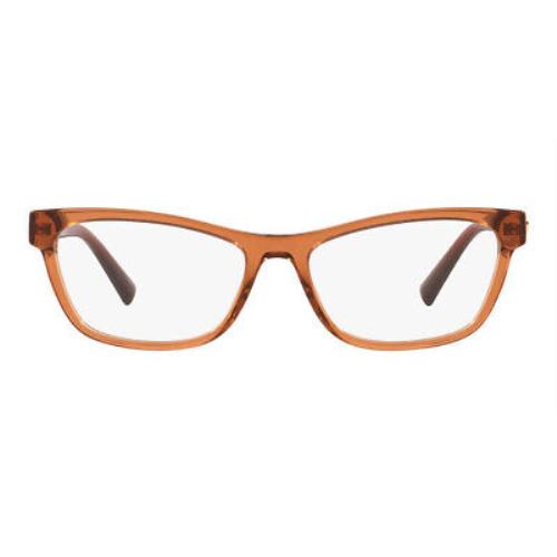 Versace VE3272 Eyeglasses Women Transparent Brown 5028 52mm