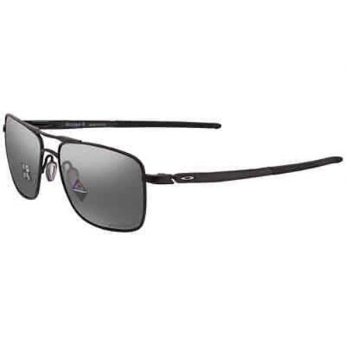 Oakley Gauge 6 Prizm Black Polarized Rectangular Men`s Sunglasses OO6038 603809