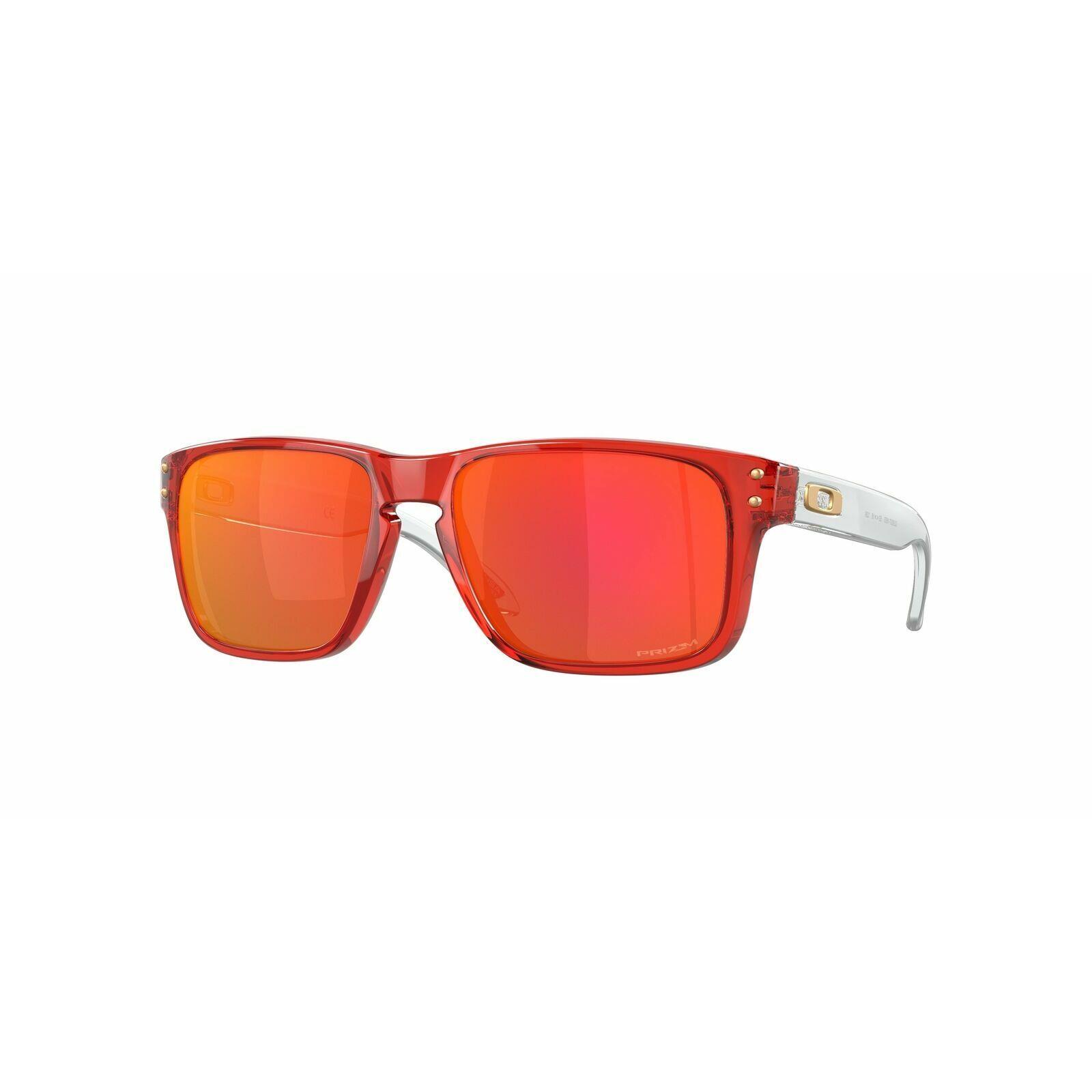 Oakley Holbrook XS OJ 9007-16 Crystal Red / Prizm Ruby Sunglasses OO9007