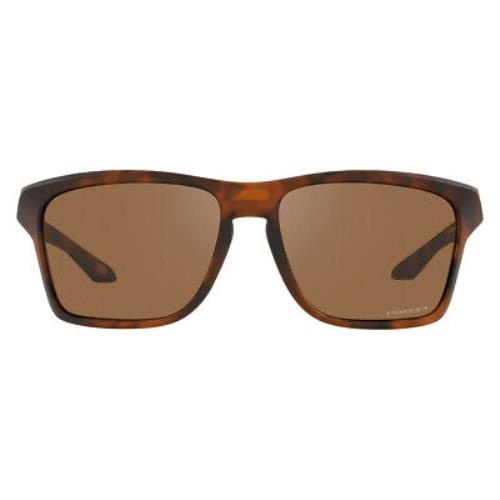 Oakley Sylas (a) Sylas A 0OO9448F Sunglasses Men Matte Brown Tortoise Rectangle 58mm