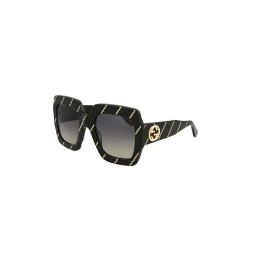 Gucci Women`s Novelty GG0178S-30001803009 54mm Black Sunglasses