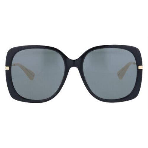 gucci 57mm butterfly sunglasses