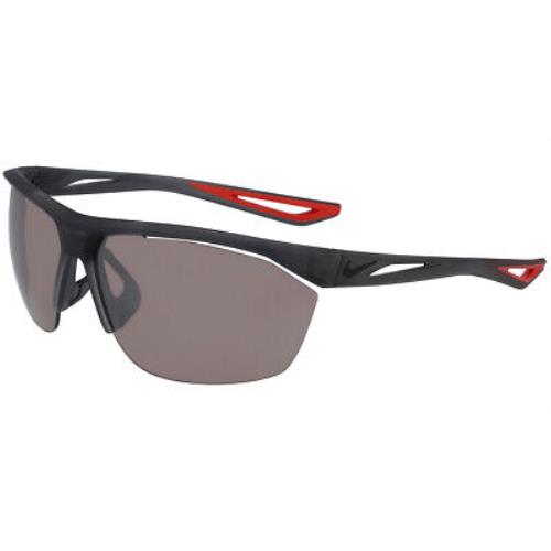 Nike Tailwind E Ev0946 Sunglasses Matte Dark Gray Black Road Tint Rectangle 70mm 883212031549