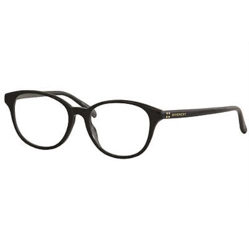 Givenchy Women`s Eyeglasses GV 0106 807 Black Full Rim Optical Frame 51mm