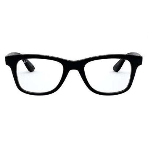 Ray-ban 0RX4640V Eyeglasses Unisex Black Square 50mm