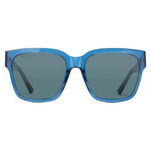 Balenciaga BB0056S Sunglasses Women Red Square 55mm