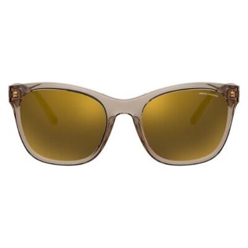 Armani Exchange AX4105SF Women Sunglasses Oval Green 54mm