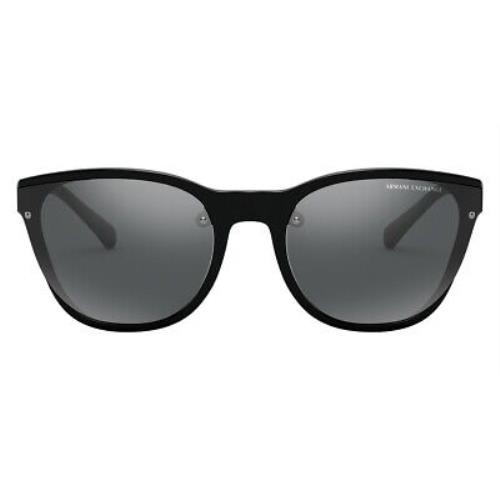 Armani Exchange AX4097S Women Sunglasses Square Black 60mm