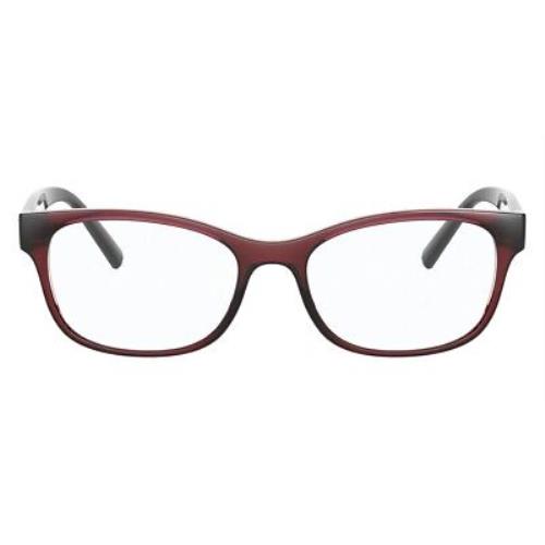 Armani Exchange AX3076F Women Eyeglasses Oval Bordeaux 53mm