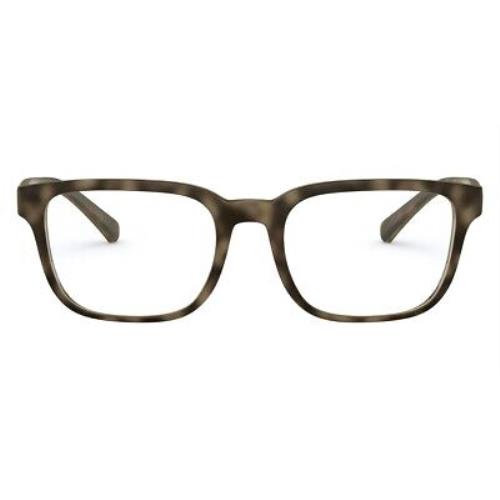 Armani Exchange AX3071F Men Eyeglasses Rectangle Havana 54mm