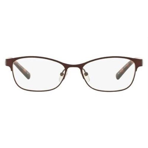 Armani Exchange AX1010 Women Eyeglasses Oval Brown 53mm