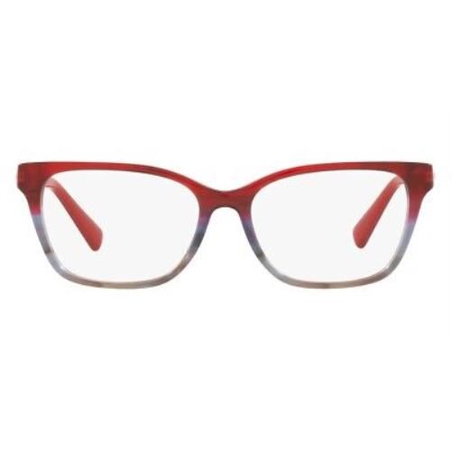 Valentino 0VA3065 Eyeglasses Women Gradient Red on Grey Cat-eye 52mm
