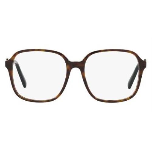 Valentino 0VA3067 Eyeglasses Women Havana Square 52mm