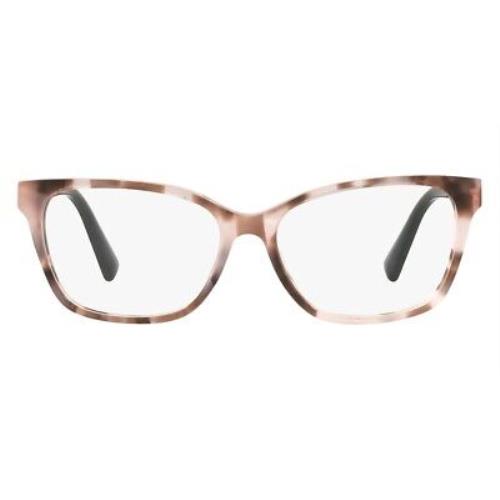 Valentino 0VA3065 Eyeglasses Women Pink Havana Cat-eye 52mm