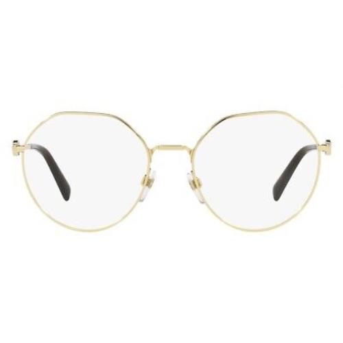 Valentino VA1021 Eyeglasses Women Gold Geometric 52mm