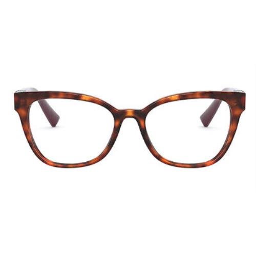 Valentino VA3049 Eyeglasses RX Women Havana Cat Eye 51mm