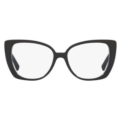 Valentino VA3038 Eyeglasses RX Women Black Butterfly 54mm