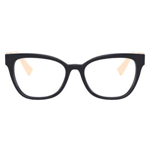 Valentino VA3049 Eyeglasses RX Women Blue Cat Eye 53mm