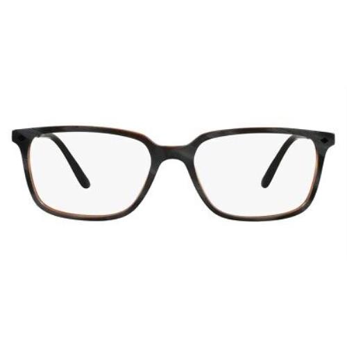 Giorgio Armani AR7183 Eyeglasses RX Men Matte Grey 55mm