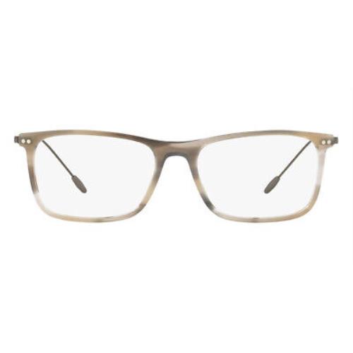 Giorgio Armani AR7154 Eyeglasses Men Striped Grey 55mm