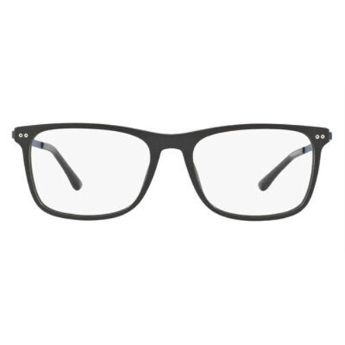 Giorgio Armani AR7126F Eyeglasses RX Matte Black Square 54mm