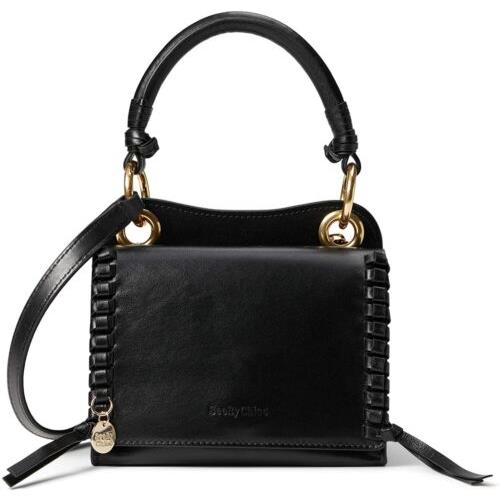 Chloé See By Chloe Womens Mini Bag Ladies Handbag Crossbody Strap Top Handle Black OS