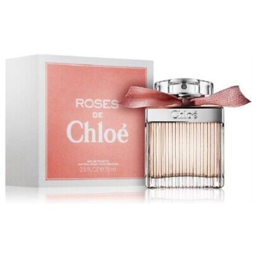 Chloé Roses DE Chloe 2.5 oz / 75 ml Eau De Toilette Edt Women Perfume Spray