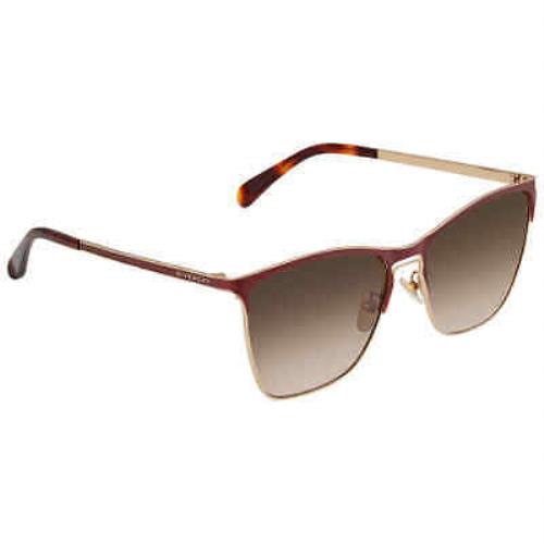 Givenchy Brown Gradient Cat Eye Ladies Sunglasses GV 7140/G/S 06K3 HA 58