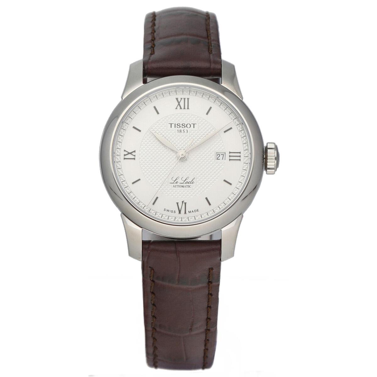 Tissot Le Locle T006.207.16.038.00 29mm Leather Steel Automatic Women`s Watch