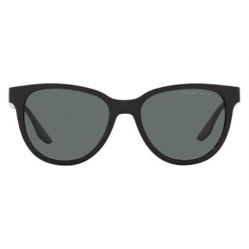Prada PS 05XS Sunglasses Men Black Oval 54mm