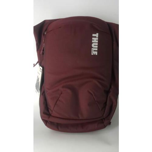 Thule Subterra Travel Backpack 34L Ember Red Removable Packing Cube 15.6 Sleeve
