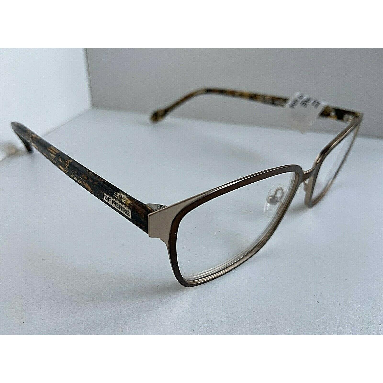Gianfranco Ferre Gff 0087 005 Bronze Women`s Eyeglasses Frame