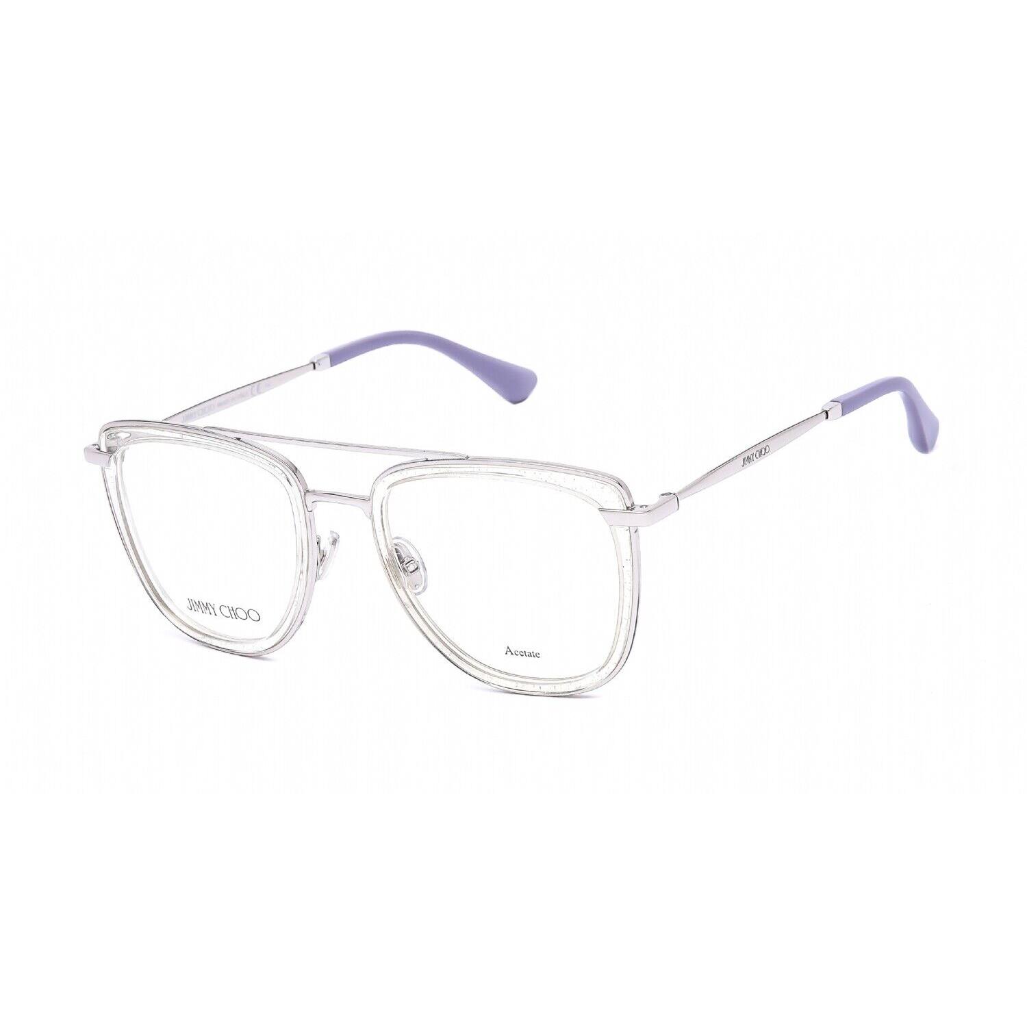 NY22 Jimmy Choo JC 219 Crystal Women`s Plastic Eyeglasses 52mm
