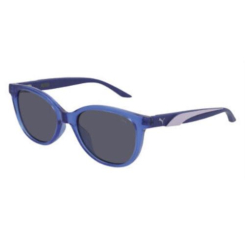 Puma PJ0052S Sunglasses Unisex Blue Oval 49mm