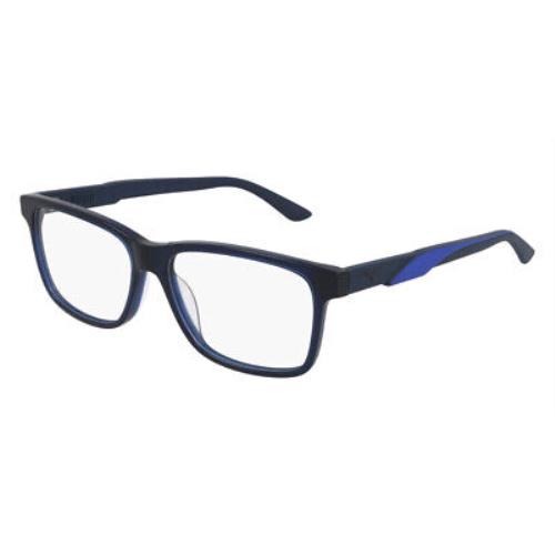 Puma PU0341O Eyeglasses Men Blue/black 57mm