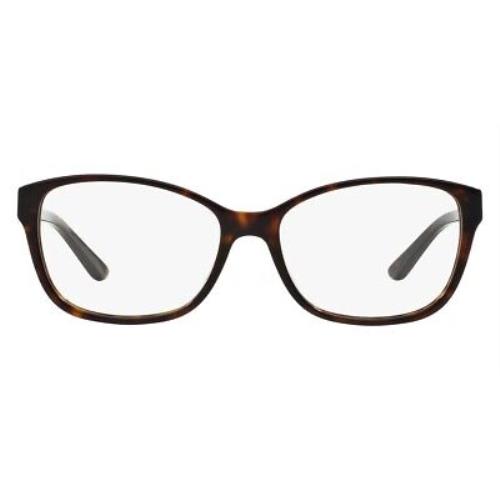 Ralph Lauren Rl6136 Eyeglasses Women Square Havana 55mm Ralph Lauren Eyeglasses 4936