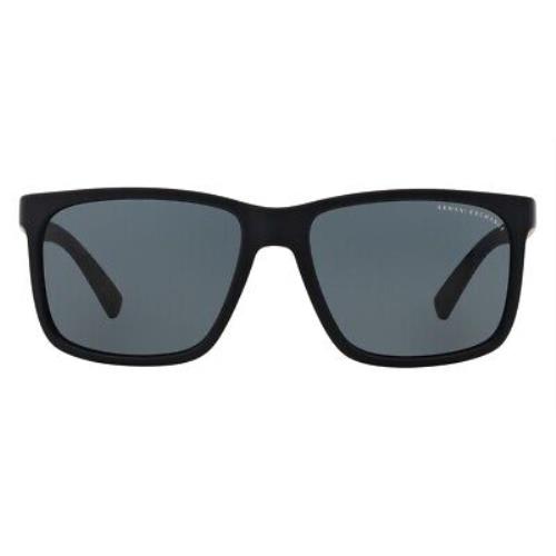 Armani Exchange AX4041SF Sunglasses Unisex Blue Square 58mm