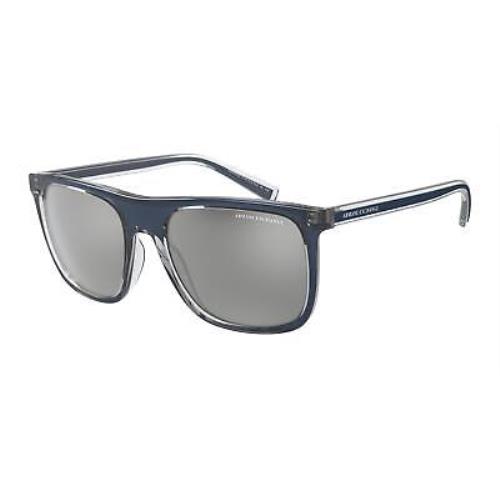 Armani Exchange 4102S Sunglasses 83206G Clear