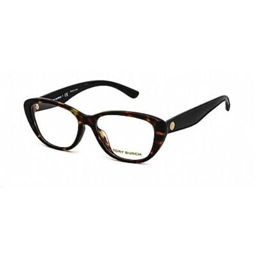 Tory Burch TY 2109U 1805 Eyeglasses Dark Tortoise Frame 52mm