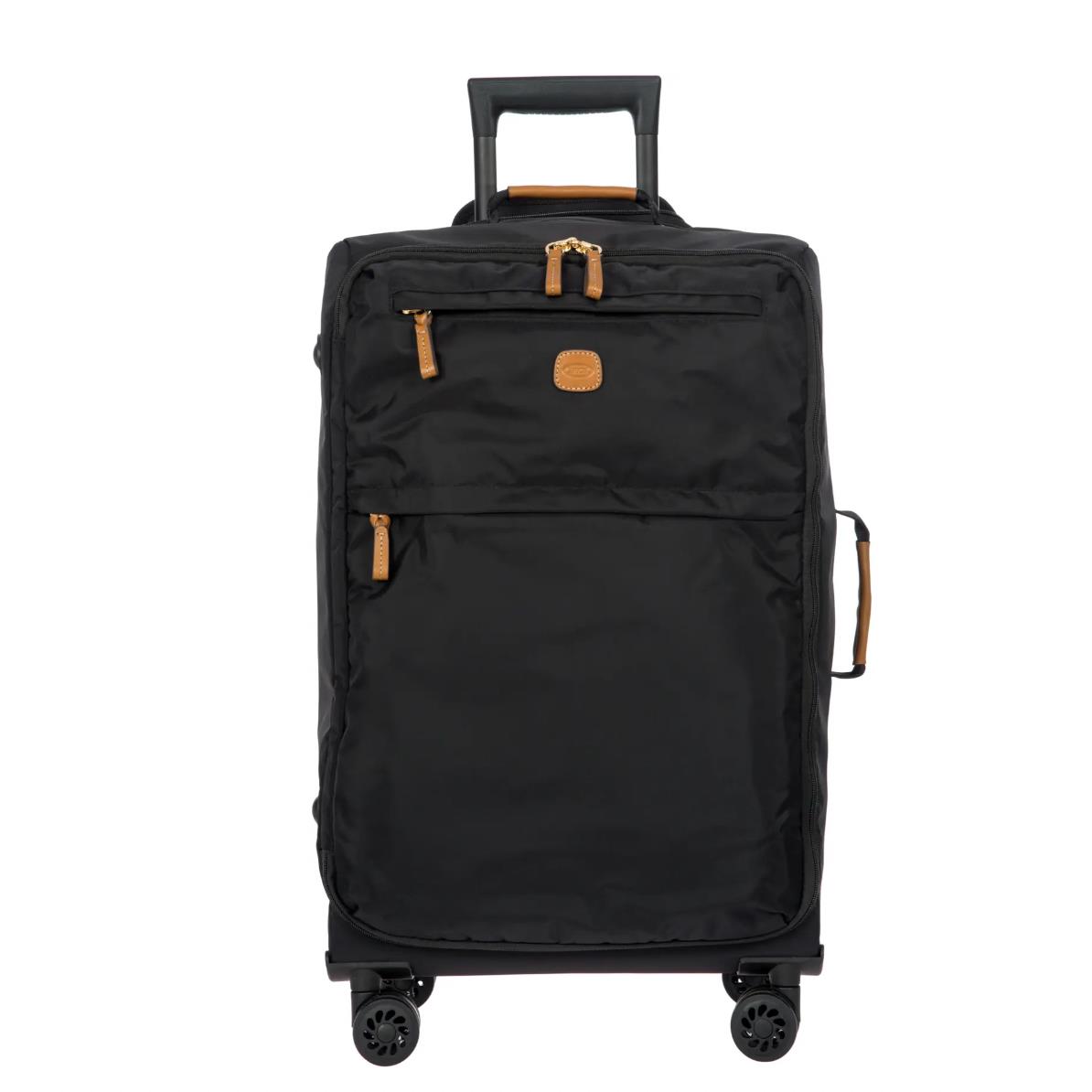 Bric`s Bric`s X-travel 25-Inch Ultra-light Black Spinner Checked Luggage 9043