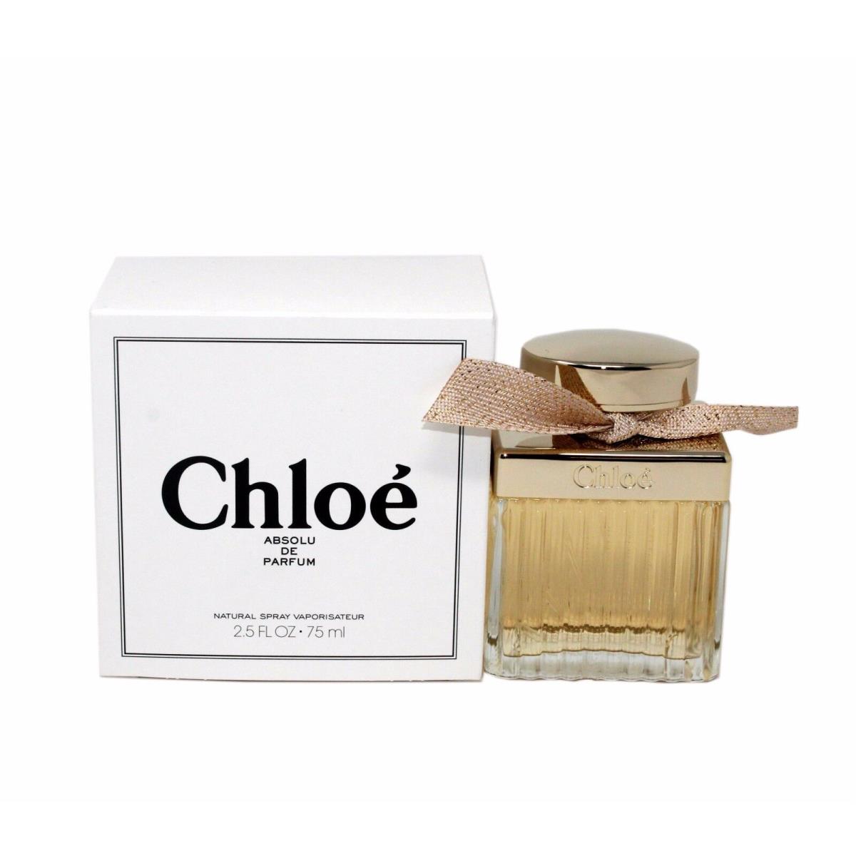 Chloé Chloe Absolu DE Parfum Natural Spray 75 ML/2.5 Fl.oz. T