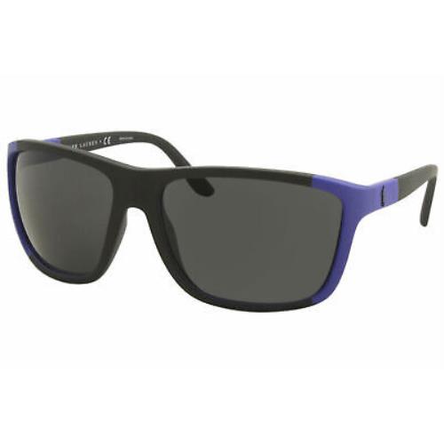 Polo Ralph Lauren Men`s PH4155 PH/4155 5808/87 Royal Blue/black Sunglasses 62mm