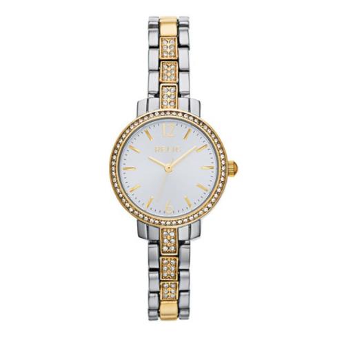 Relic by Fossil Women`s Reagan Two Tone Watch with Crystal Accents