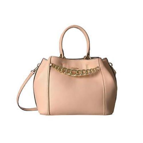 Calvin Klein Intimate Pebble Leather Satchel Satchel Women Handbags