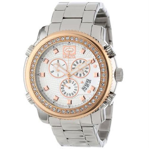 Marc Ecko E18521G1 The Jetcetter Chronograph Steel Crystal Watch