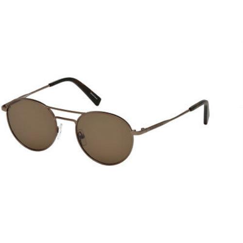 Ermenegildo Zegna EZ0089 - 35J Sunglasses Matte Bronze/brown 50mm